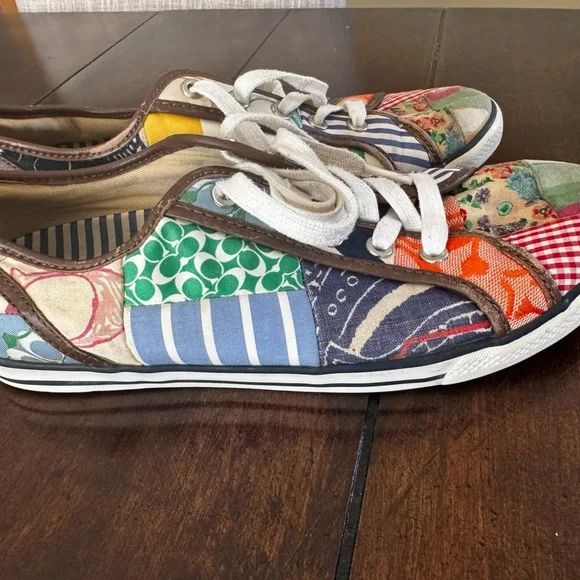 Coach Daphney patchwork/quilt shoes Size 9 - Picture 4 of 4